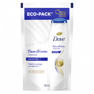 DOVE SH/ RECONST. COMPLETA D/P x180ml