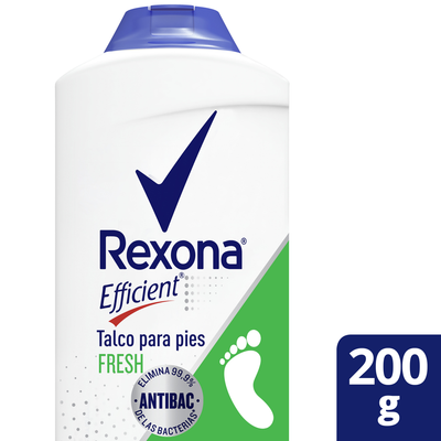 REXONA EFFICIENT TALCO FRESH x200gr