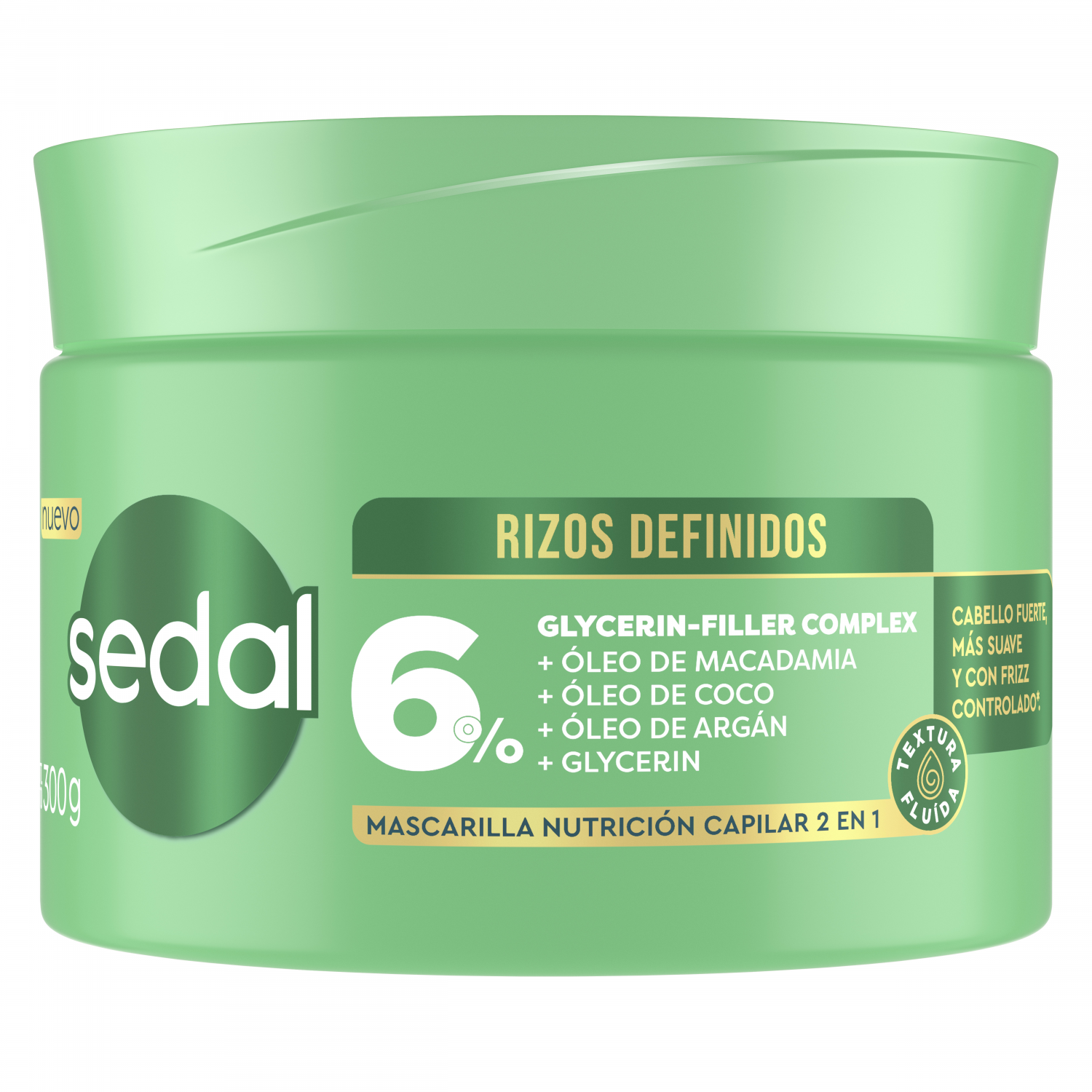 SEDAL CREMA TRAT/ RIZOS DEFINIDOS x300gr