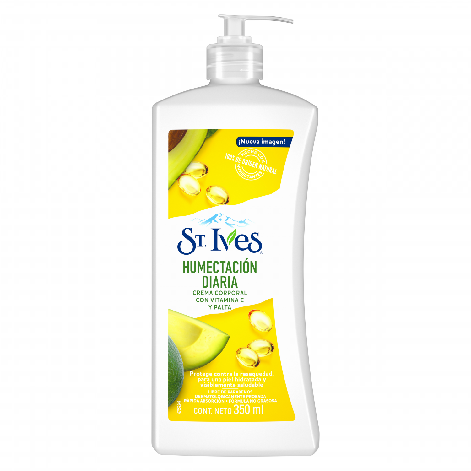 ST IVES CREMA HUMENTACION DIARIA x350ml