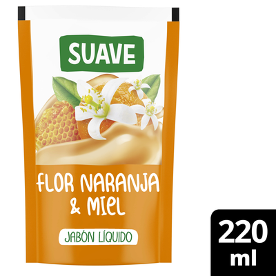 SUAVE JAB LIQ FLOR NARANJA Y MIEL x220ml