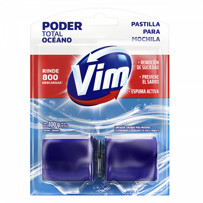 VIM PASTILLA P/INODORO OCEANO x100gr