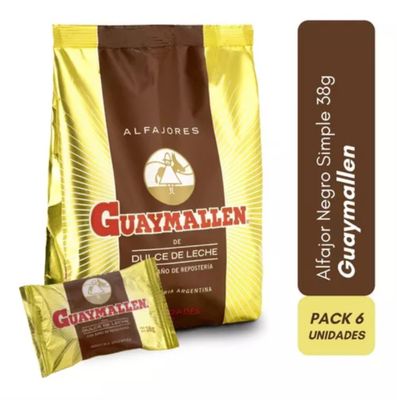 GUAYMALLEN MINIALFAJOR NEGRO 6x38grs