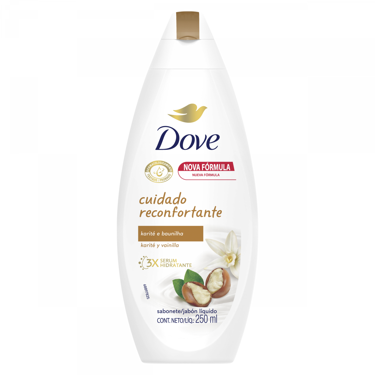 DOVE JAB LIQUIDO CUIDADO RECONFORTANTE x250ml