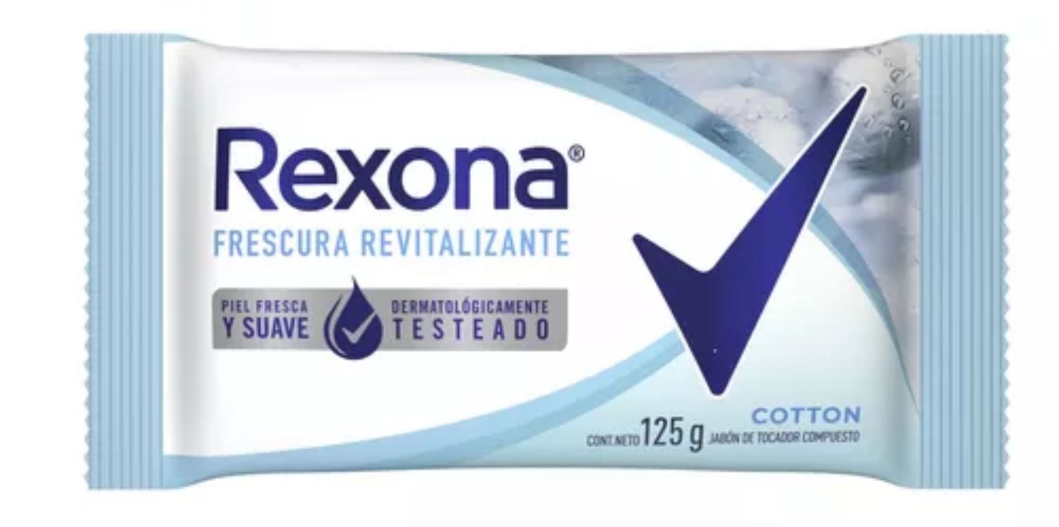 REXONA JABON COTTON x125gr
