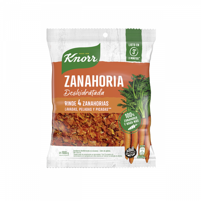 KNORR VEGETALES DESHIDRATADOS ZANAHORIA x100gr