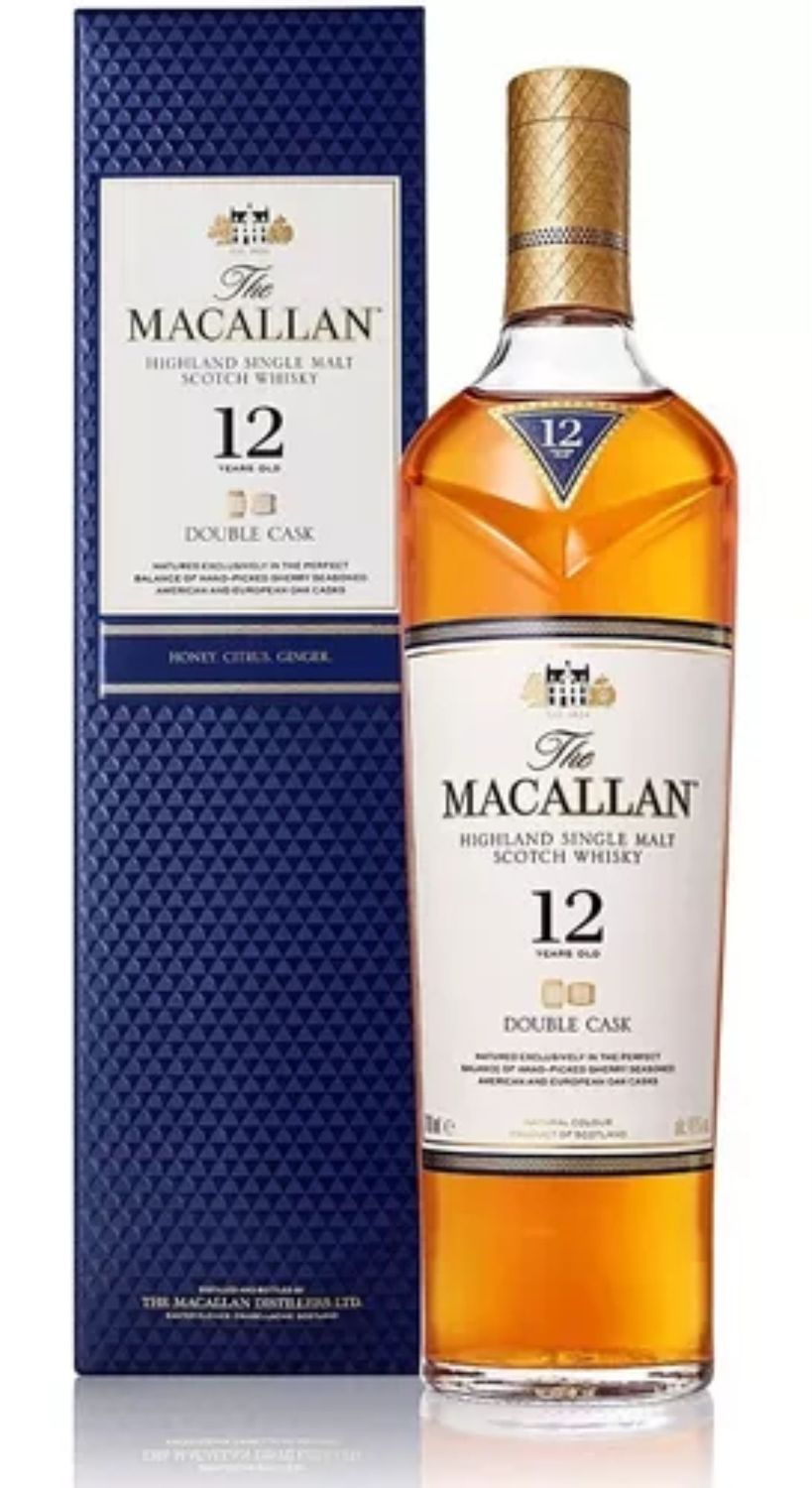 MACALLAN DOUBLE CASK 12 AÑOS x700cc