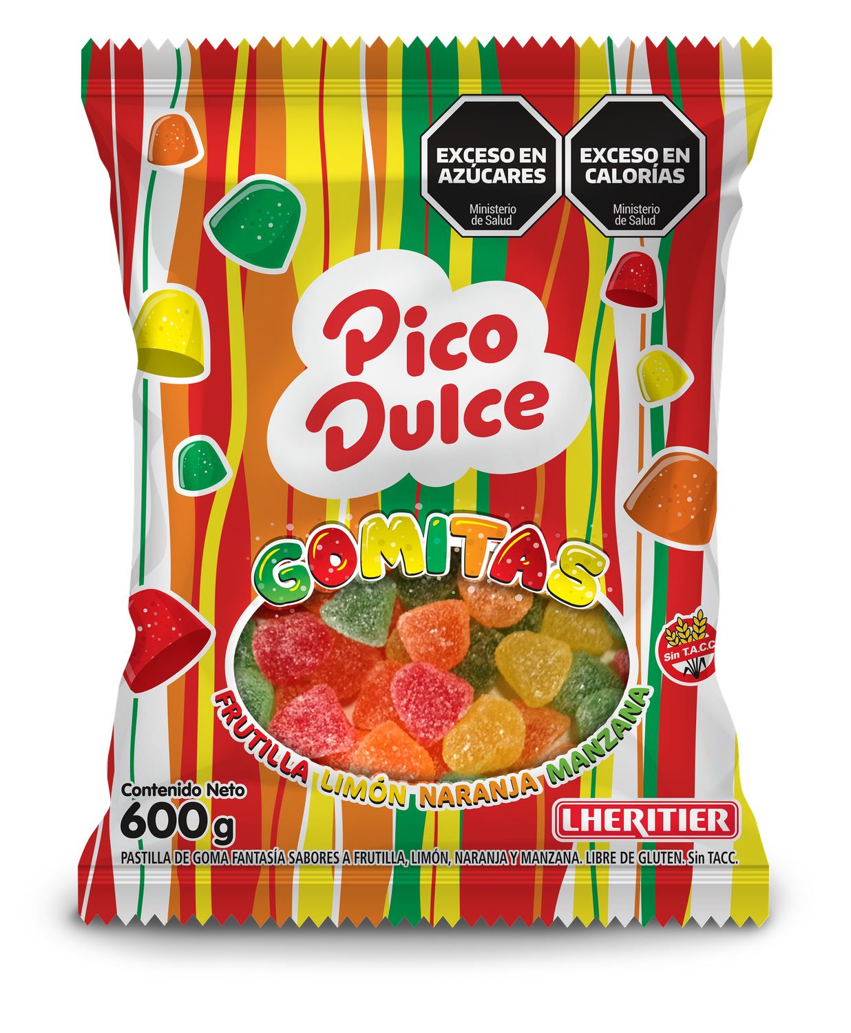 PICO DULCE GOMITAS x600gr