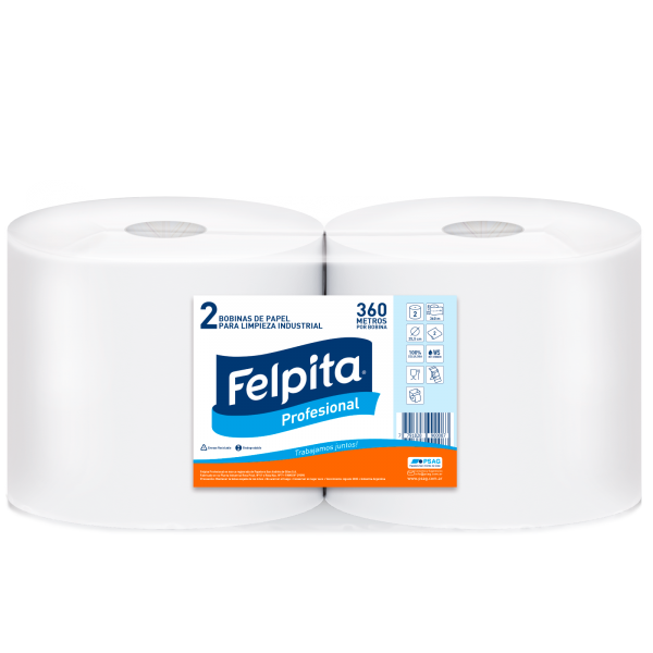 BOBINA LIMPIEZA FELPITA DH x360mts