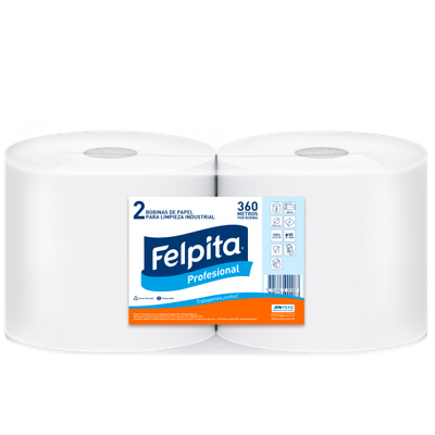 BOBINA LIMPIEZA FELPITA DH x360mts