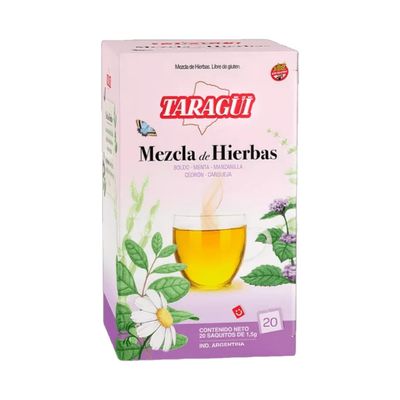 TARAGUI TE MEZCLA DE HIERBAS 20x1.5gr