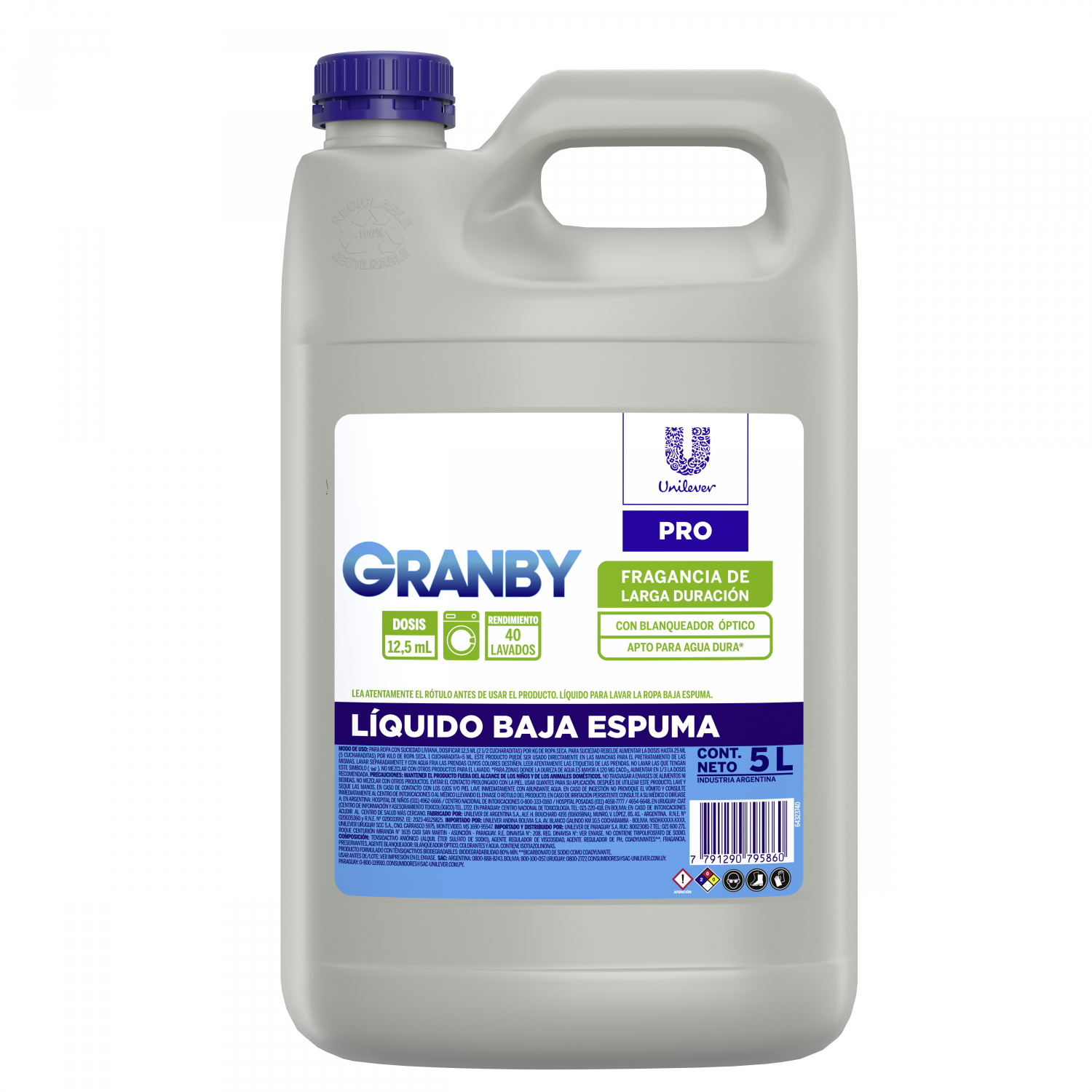 GRANBY LIQ ECOLAVADO BOT x5lts
