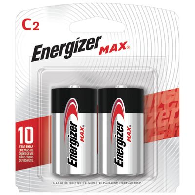ENERGIZER MAX PILA C MEDIANA x2und.