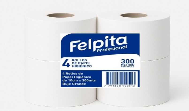 FELPITA PAPEL HIG INDUSTRIAL HS BG x300mts