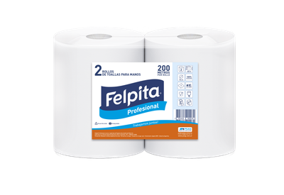 FELPITA TOALLAS DE MANO HS x200mts