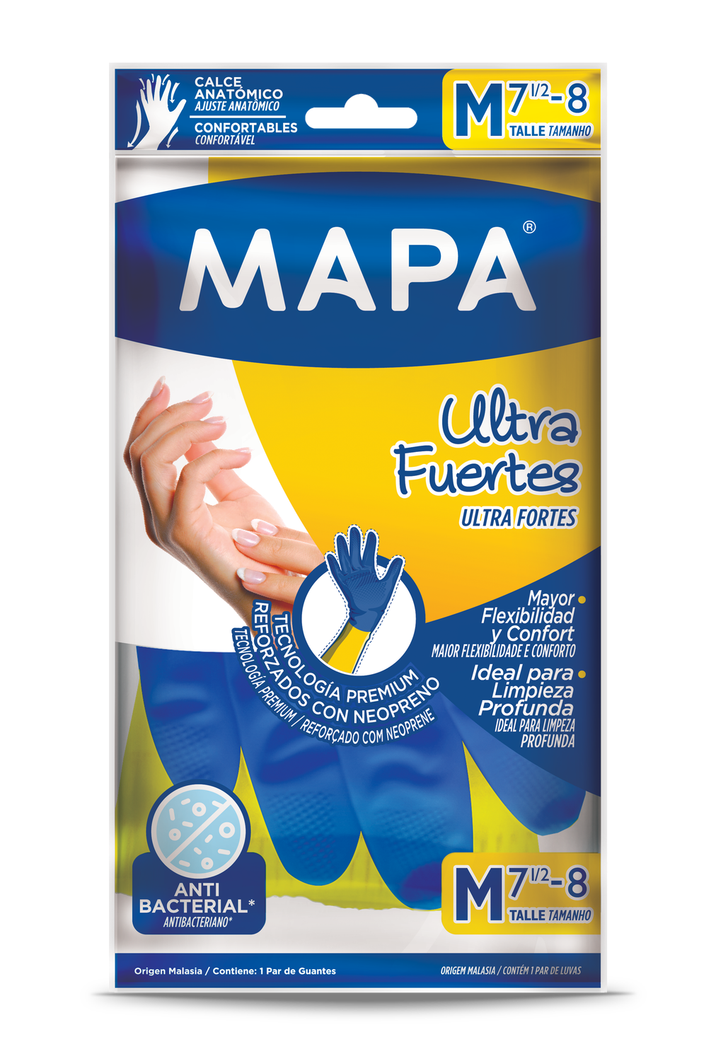 VIRULANA GUANTE ULTRA FUERTE ANTIB M x1und.