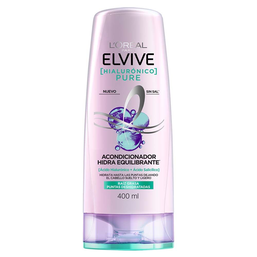 ELVIVE ACONDICIONADOR HIALURONICO PURE x400ml
