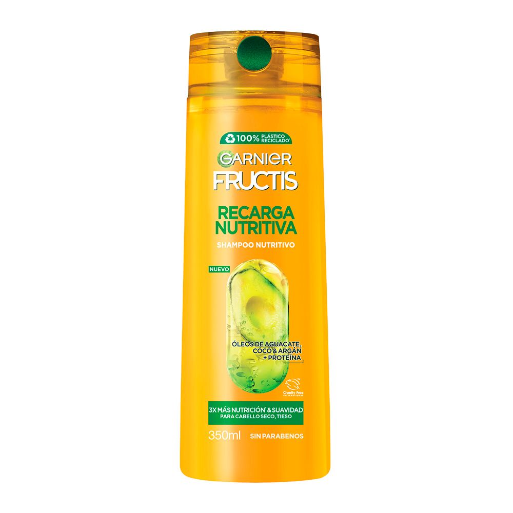 FRUCTIS SHAMPOO RECARGA NUTRITIVA x350ml