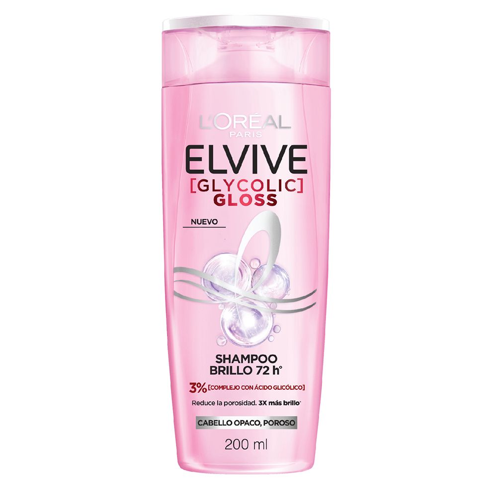 ELVIVE SHAMPOO GLYCOLIC GLOSS x200ml