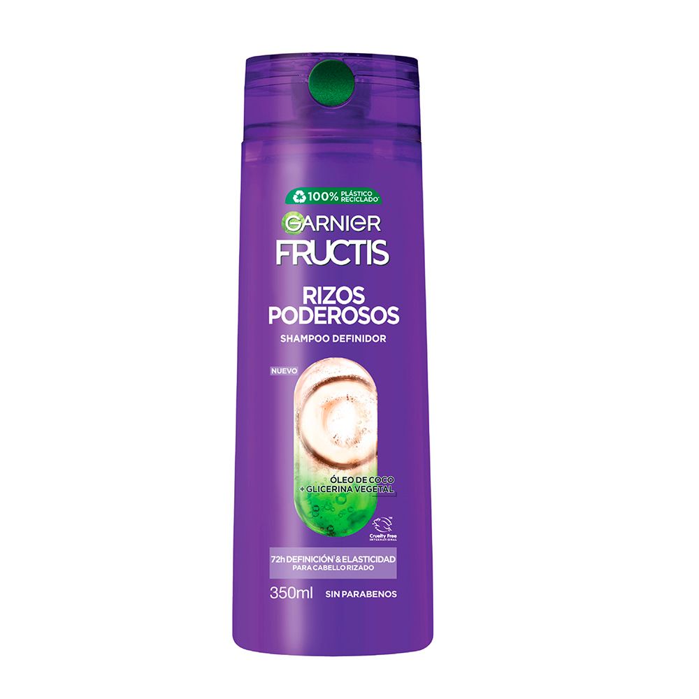 FRUCTIS SHAMPOO RISOS PODEROSOS x350ml