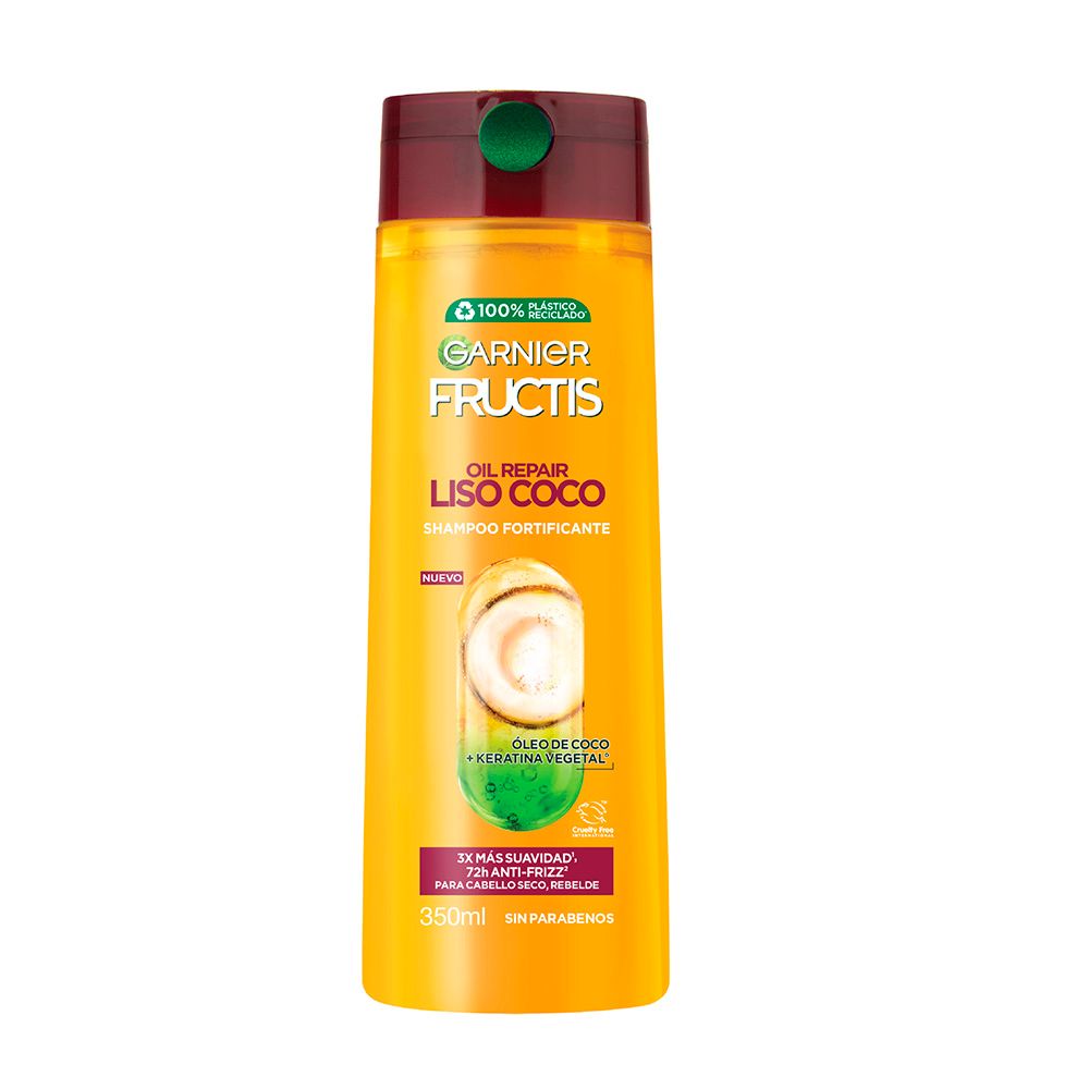 FRUCTIS SHAMPOO LISO COCO x350ml