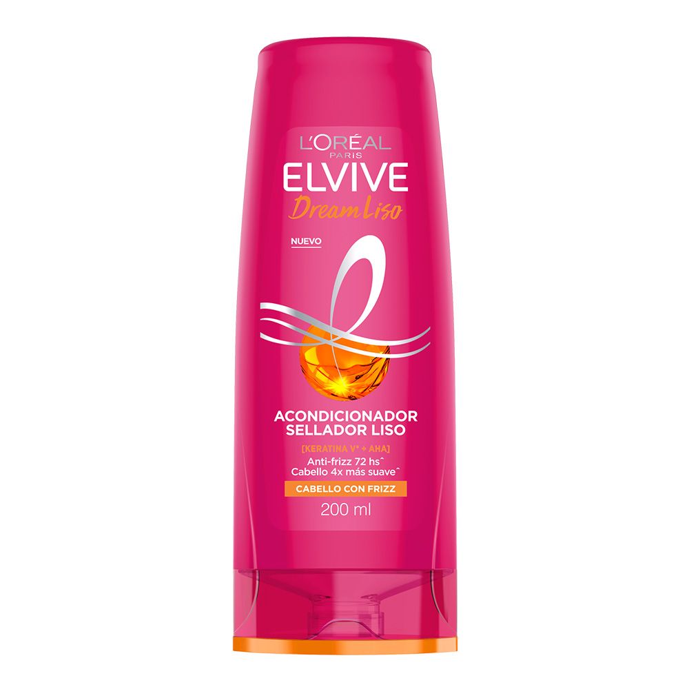 ELVIVE ACONDICIONADOR DREAM LISO KERATINA x200ml