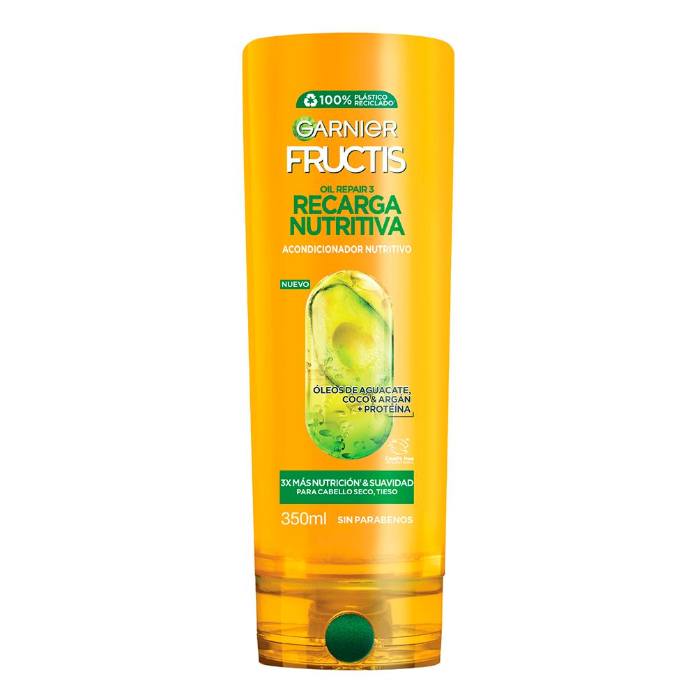 FRUCTIS ACONDICIONADOR RECARGA NUTRITIVA x350ml