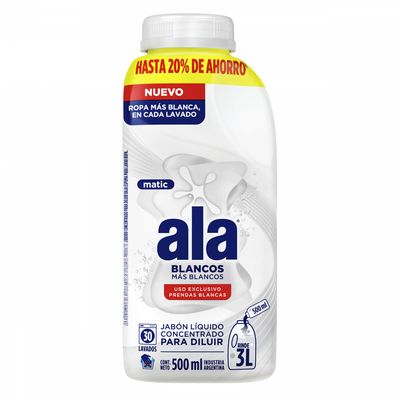 ALA LIQUIDO PARA DILUIR MAXIMA BLANCURA x500ml