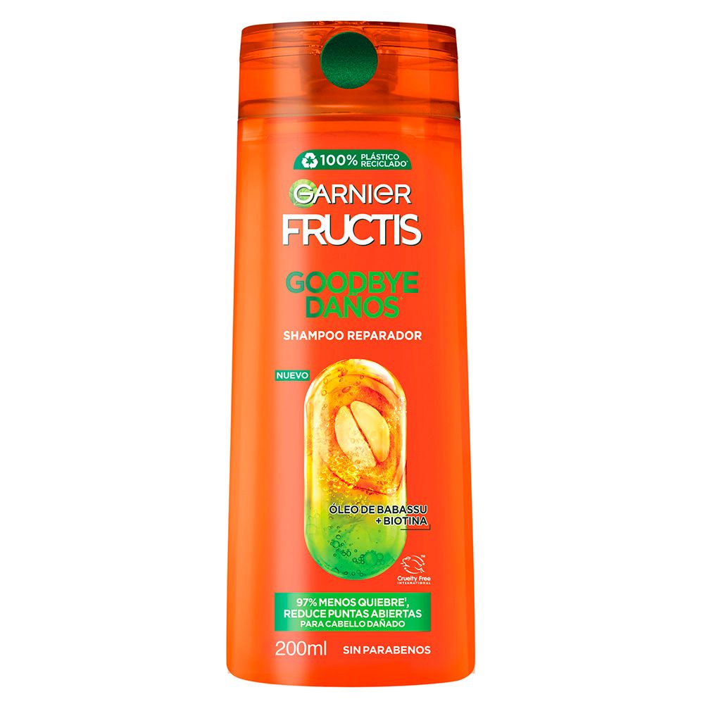 FRUCTIS SHAMPOO GOODBEY DAÑOS x200ml