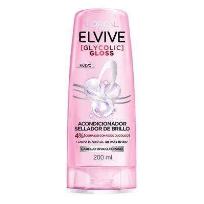 ELVIVE ACONDICIONADOR GLYCOLIC GLOSS x200ml