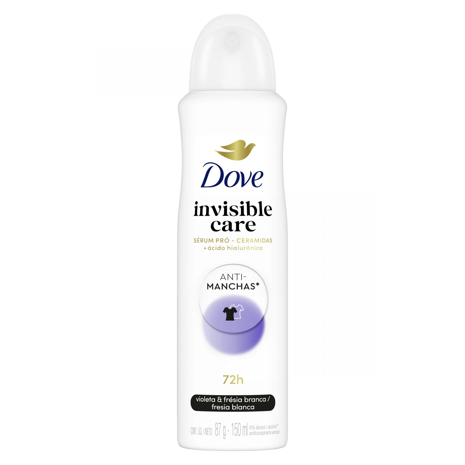 DOVE DES/AER F/ ANT/T INVISIBLE CARE x87gr