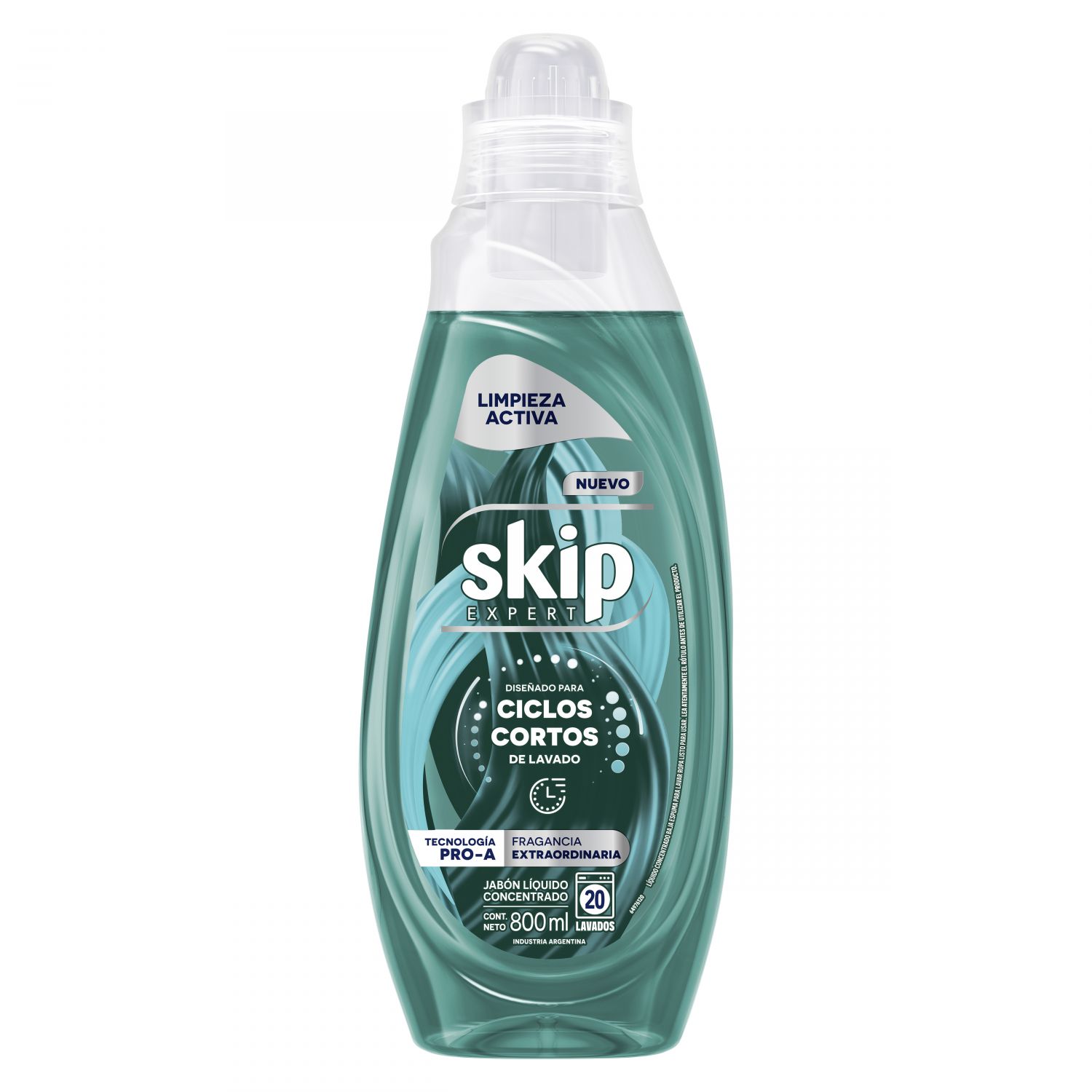 SKIP LIQ CONC LIMPIEZA ACTIVA BOT x800ml