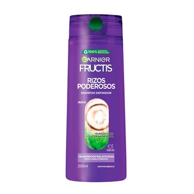 FRUCTIS SHAMPOO RISOS PODEROSOS x200ml