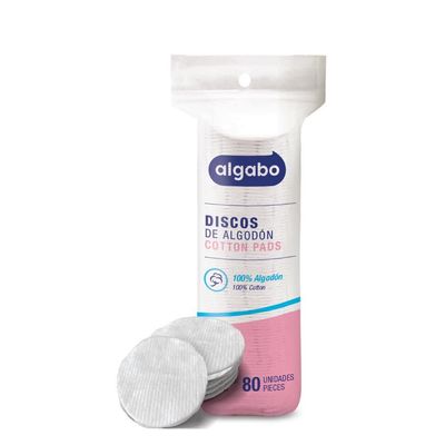 ALGABO DISCOS DESMAQUILLANTES x80und