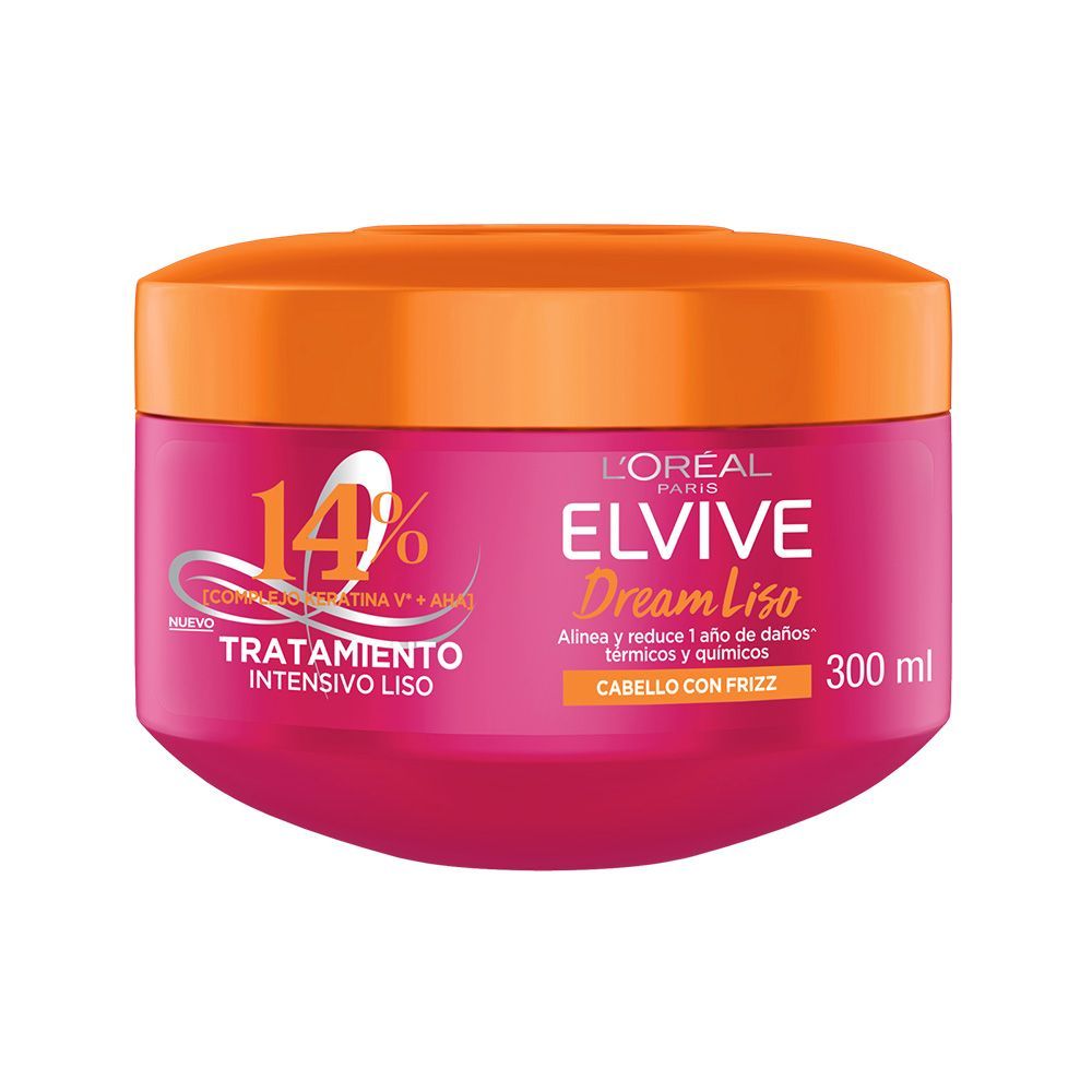 ELVIVE CREMA TRATAMIENTO DREAM LISO KERATINA x300ml