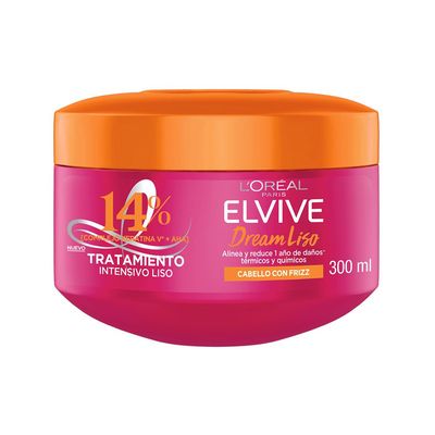 ELVIVE CREMA TRATAMIENTO DREAM LISO KERATINA x300ml