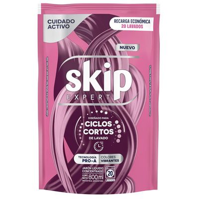 SKIP LIQ CONC CUIDADO ACTIVO D/P x800ml