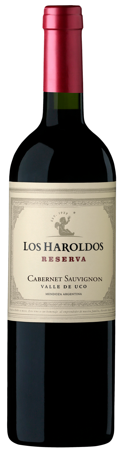 LOS HAROLDOS RESERVA CABERNET SAUVIGNON x750cc