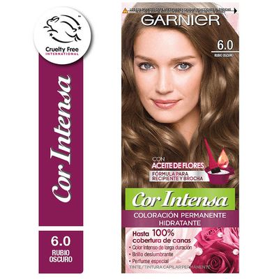 COR INTENSA COLORACION RUBIO OSCURO 6.0 x1und.