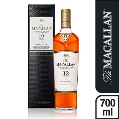 MACALLAN SHERRY OAK 12 YO x700cc (Escocia)