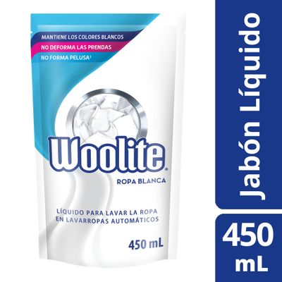 WOOLITE JAB. LIQ. MAQ. ROPA BLANCA D/P x450cc