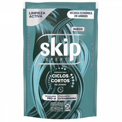 SKIP LIQ CONC LIMPIEZA ACTIVA D/P x800ml