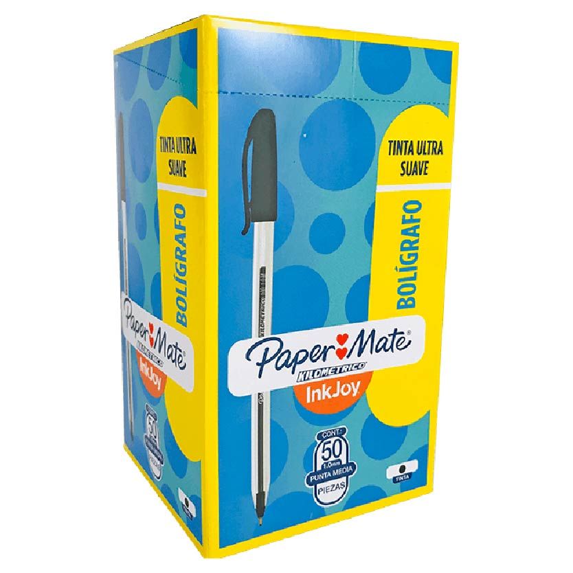 PAPER MATE BOLIGRAFO NEGRO x50und.