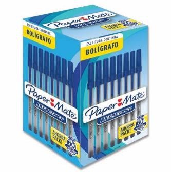 PAPER MATE BOLIGRAFO ECON. AZUL x60und.