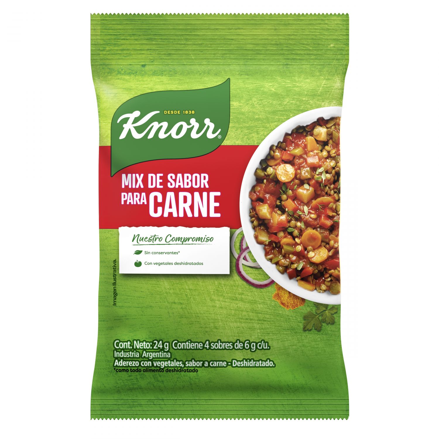 KNORR MIX DE SABOR CARNE x4und