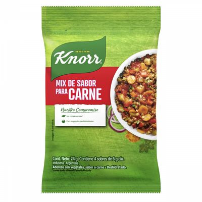 KNORR MIX DE SABOR CARNE x4und
