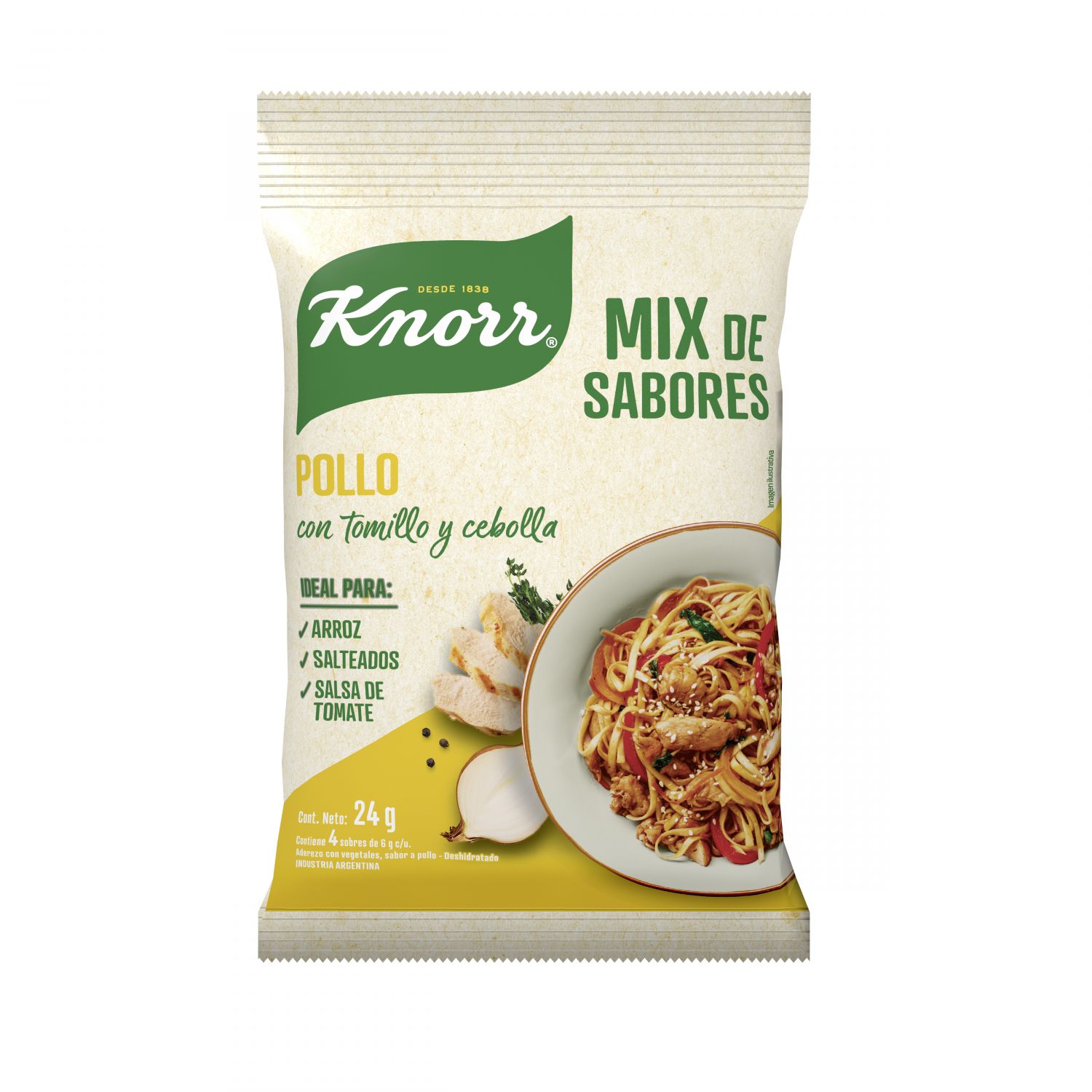 KNORR MIX DE SABOR POLLO x4und