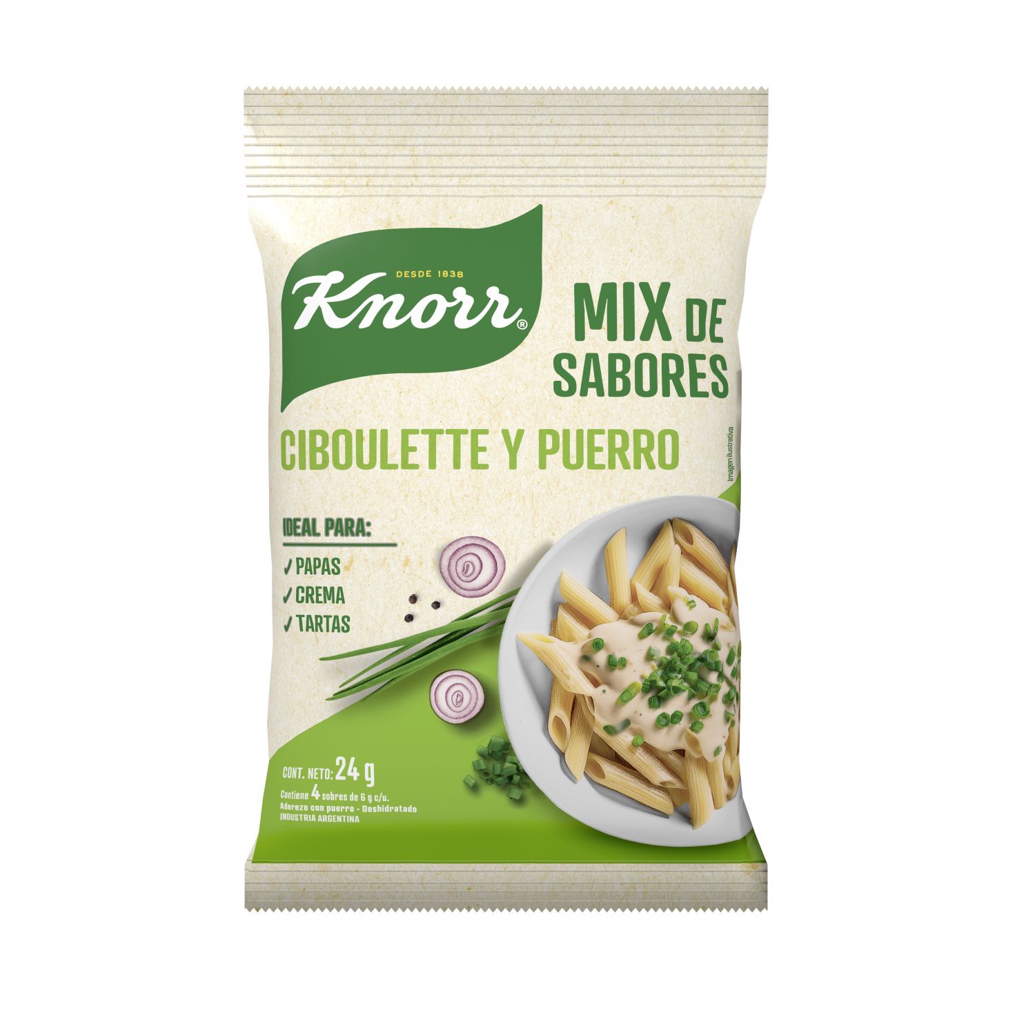KNORR MIX DE SABOR PUERRO x4und