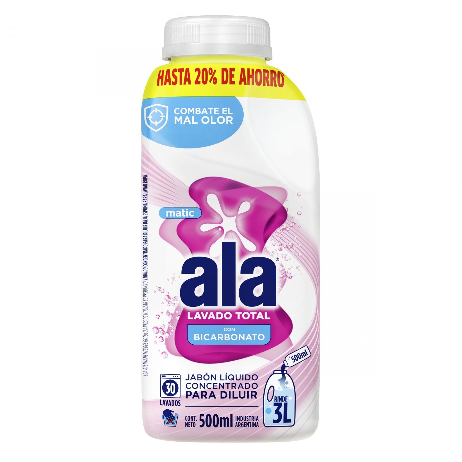 ALA LIQ PARA DILUIR BE BICARBONATO x500ml