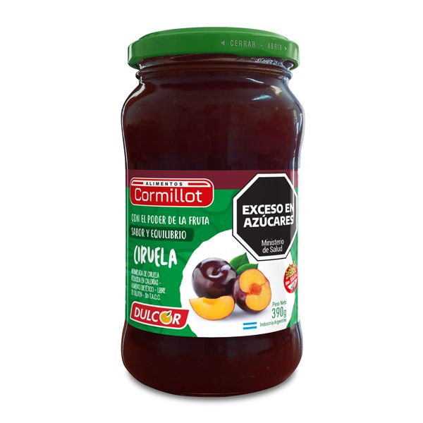 CORMILLOT MERMELADA CIRUELA LIGHT x390gr